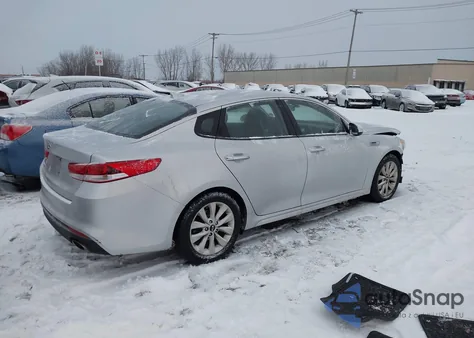 2016 Kia Optima Lx from USA, damaged, VIN 5XXGT4L31GG068819